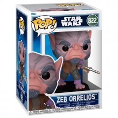Funko POP figure Star Wars Mandalorian & Grogu Zeb Orrelios #822