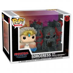 Funko POP figure Town Masters of the Universe Sorceress with Castle Grayskull Live Action #51