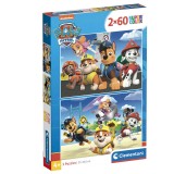 Clementoni Paw Patrol puzzle 2x60pcs