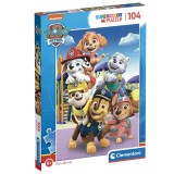 Clementoni Paw Patrol super puzzle 104pcs