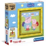 Clementoni Peppa Pig Frame me Up puzzle 60pcs