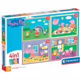 Clementoni Peppa Pig puzzle 12-16-20-24pzs