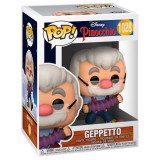 Pinocchio Geppetto Figur mit Akkordeon#1028