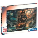 Clementoni Pirates of the Haunted Seas super puzzle 300pcs