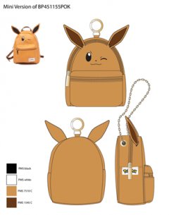 Difuzed Pok�mon - Eevee - Micro Bag