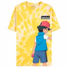 Difuzed Pokemon Ash and Pikachu t-shirt - Gr��e S
