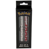 CYP Brands Pokemon Pokeball blister 2 ballpoint pens