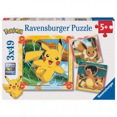 Ravensburger Pokemon puzzle 3x49pcs