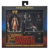 NECA Puppet Master Toulons Puppet Case & Leech Woman Figur 10cm