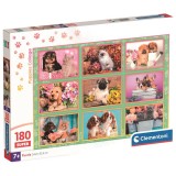 Clementoni Puppies Collage super puzzle 180pcs