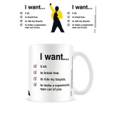 Queen I Want Checklist mug 315ml