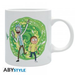 Rick & Morty Tasse mit Portal-Design 320ml
