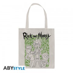 Rick and Morty Tote Bag - Portal Design