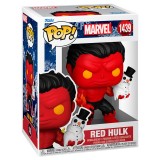 Red Hulk mit Schneemann - Funko Pop!#1439