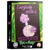 SDTOYS Rick and Morty Plumbus puzzle 1000pcs