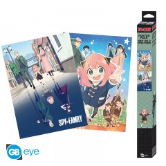 SPY X FAMILY Chibi Poster-Set 52x38