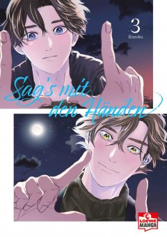 Sags mit den H�nden 03, Loewe Manga