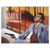 SDTOYS Scarface Tony Montana glass poster