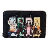Loungefly Slayer Kimetsu no Yaiba Heroes Brieftasche