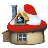 Plastoy Smurfs mushroom house Spardose-Figur 15cm
