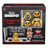 Funko Snaps! playset Five Nights at Freddys Chica with Storage Room