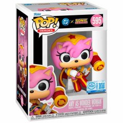 Funko Sonic The Hedgehog DC Comics Amy As Wonder Woman Exclusive #595