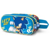 Karactermania Sonic The Hedgehog Go 3D double Federmappe