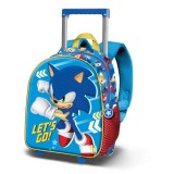 Karactermania Sonic The Hedgehog Go 3D trolley 39cm