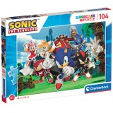 Clementoni Sonic The Hedgehog puzzle 104pcs