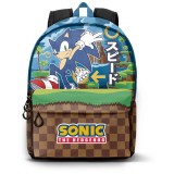 Karactermania Sonic the Hedgehog Greenhill adaptable Rucksack 44cm