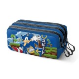 Karactermania Sonic the Hedgehog Greenhill triple Federmappe