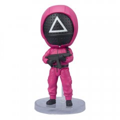 Tamashii Nations Squid Game Figuarts mini Actionfigur Masked Soldier 9 cm