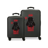 Joumma Bags Star Wars Dath Vader ABS pack 2 Rollkoffer/Koffers