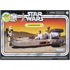 Hasbro Star Wars Landspeeder + Luke Skywalker figure