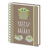 Star Wars Mandalorian Cutest in the Galaxy A5 notebok