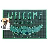 Star Wars The Mandalorian Yoda The Child Welcome Im All Ears doormat