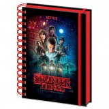 Stranger Things Poster A5 notebook