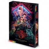 Stranger Things VHS premium A5 notebook