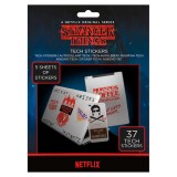 Stranger Things set 37 tech stickers