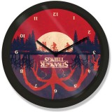Stranger Things wall clock
