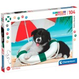 Clementoni Sunny Beach super puzzle 104pcs
