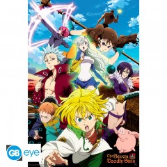 Poster: Meliodas & Sins - 91x51cm