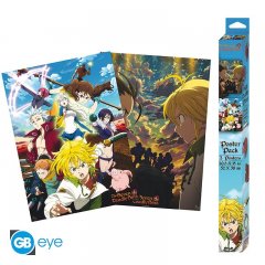 ABYstyle GBYDCO383 THE SEVEN DEADLY SINS - Set 2 Poster