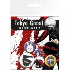 TOKYO GHOUL Badge Pack - Exklusives Set