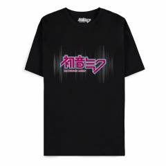 Hatsune Miku T-Shirt Logo Gr��e M