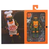 NECA Teenage Mutant Ninja Turtles Cartoon Ultimate Michelangelo VHS Figur 18cm