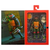 NECA Teenage Mutant Ninja Turtles Cartoon Ultimate Raphael VHS Figur 18cm