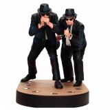 SDTOYS The Blues Brothers Elwood and Jake figure 18cm