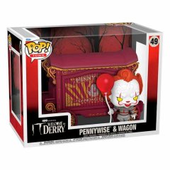 Funko Town IT Welcome To Derry Pennywise & Wagon #49