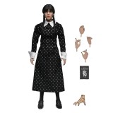 NECA Wednesday Clothed Action Wednesday Addams Figur 20cm